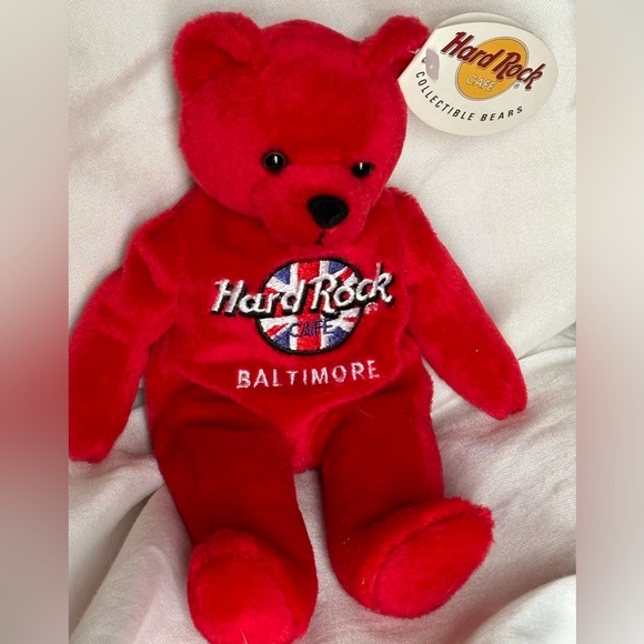 Vintage Hard Rock Rita Beara Plushed Bear - Picture 1 of 7